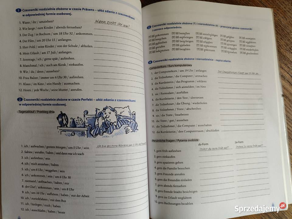 Langenscheidt Trening gramatyczny A1 j niemiecki Książki do nauki języka obcego Kraków