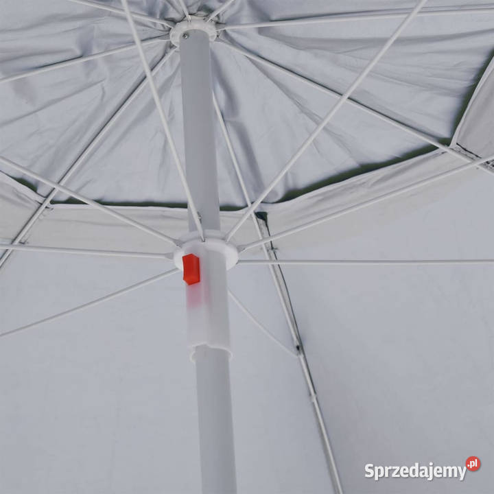 Parasol plażowy ze ściankami bocznymi zielony mazowieckie Warszawa