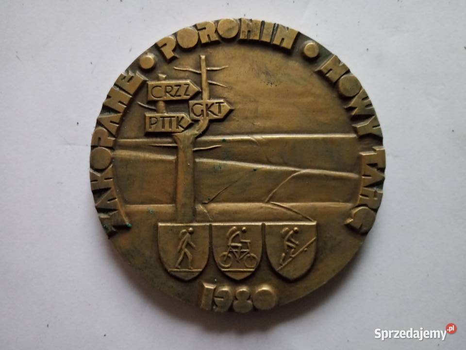Medal pamiątkowy XXV Rajd Przyjażni 1980 r Olkusz sprzedam