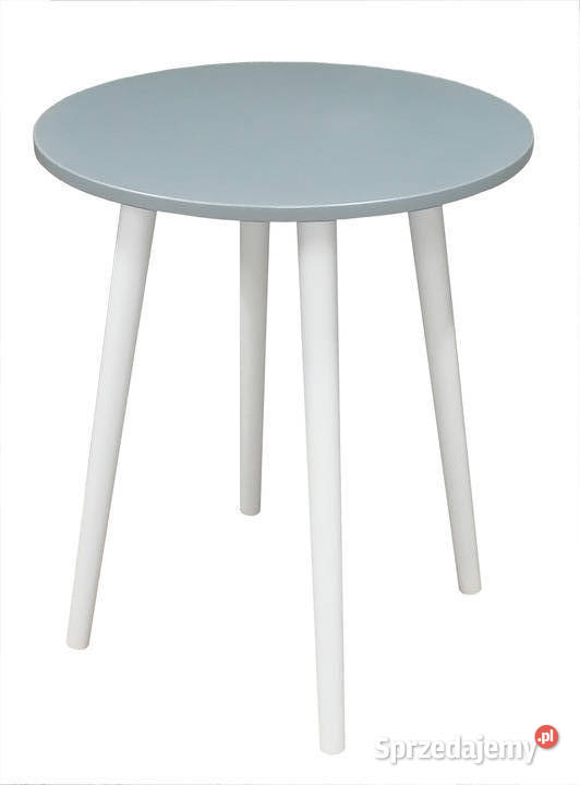 STÓŁ OKRĄGŁY 80 BIAŁY STOLIK ŁAWA BLAT DĄB RÓŻNE sprzedam