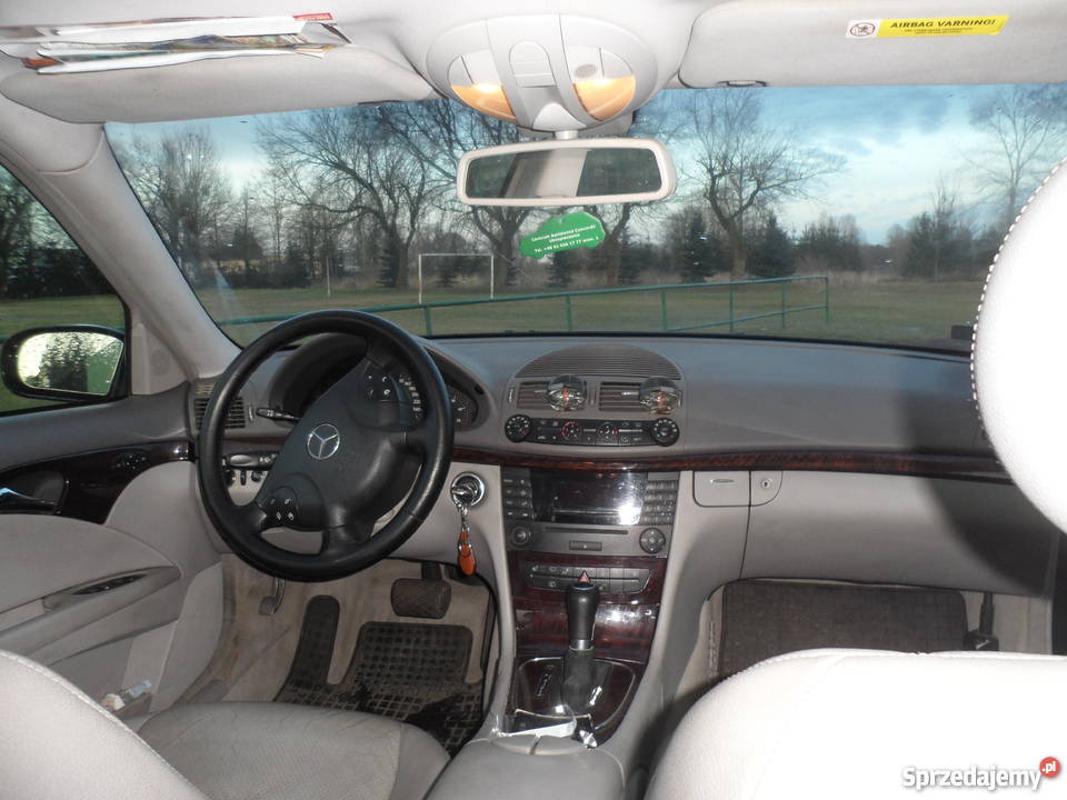 Mercedes w211 jasny srodek gotowy do jazdywazne Szczecinek