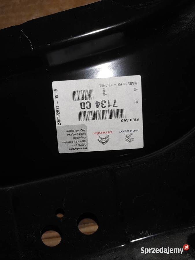 Poszycie progu prawy przód Peugeot 407 Włocławek