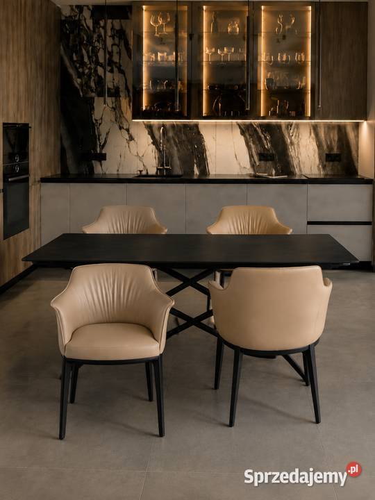 Nowoczesne Krzesło Skórzane Designerskie Modern Warszawa