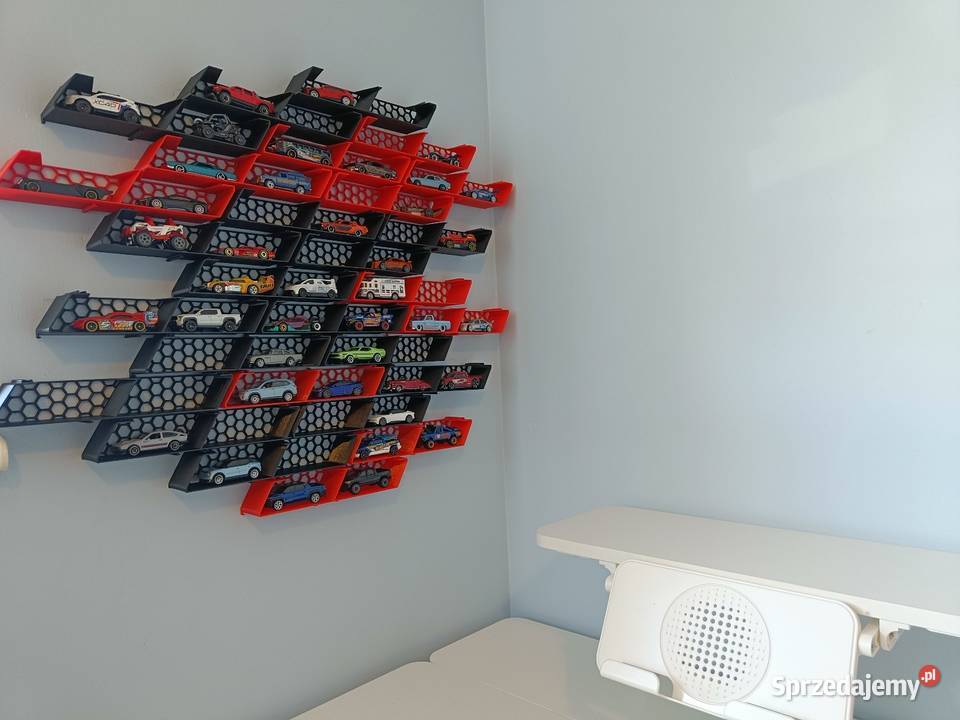 Półka na autka samochodziki Hot wheels stojak na