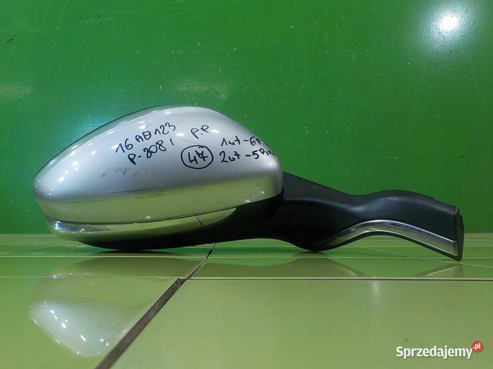 PEUGEOT 208 I 16 EHDI 13r HB 3D lusterko prawe