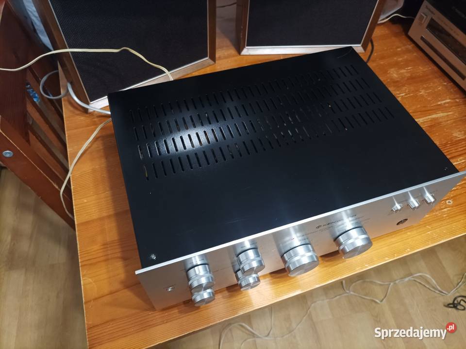 Wzmacniacz Kenwood KA1500 srebrny szczotkowane Lubartów sprzedam