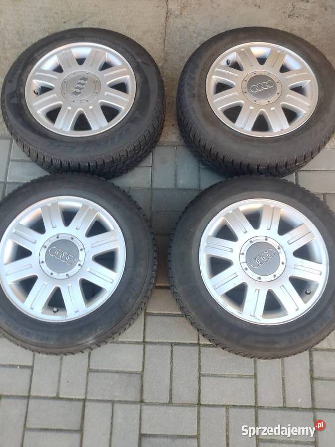 Koła zimowe orginalne audi 195 65 15 Raciborowice Górne