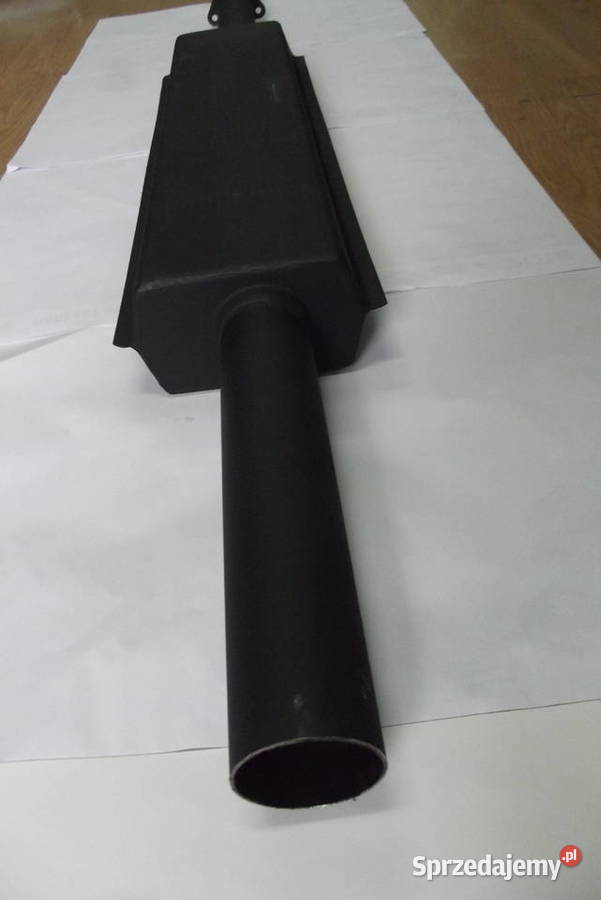 Tłumik emaliowanymalowany długi URSUS C 385 Parczew