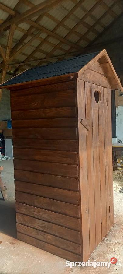 Drewniane WCSławojkaWychodek na działkę budowę Żeleźniki