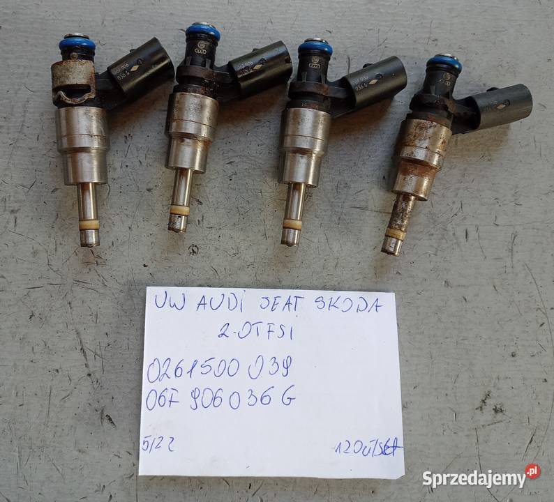 Sprawdzony wtryskiwacz 20 TFSI 0261500039 Suchedniów