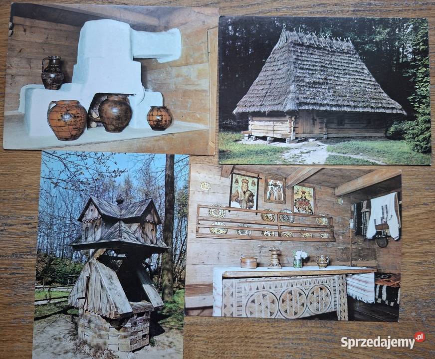Lwów skansen pocztówki 7 Kraków