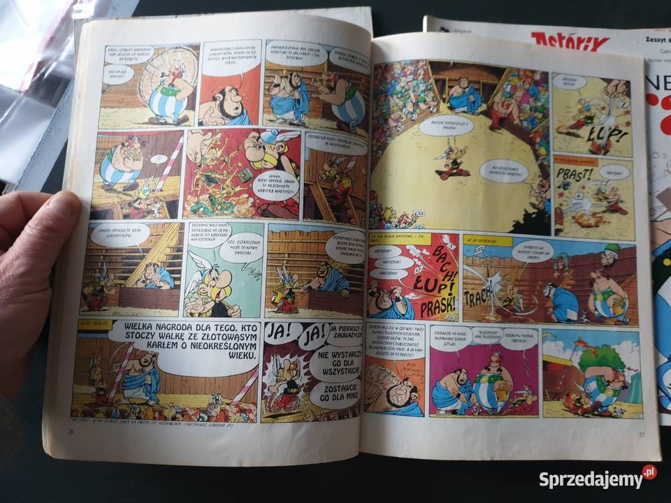 Asterix 4 komiksy pierwsze wydania Gdynia