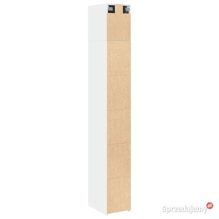 Wąska szafka biała 30x425x225 materiał Warszawa sprzedam