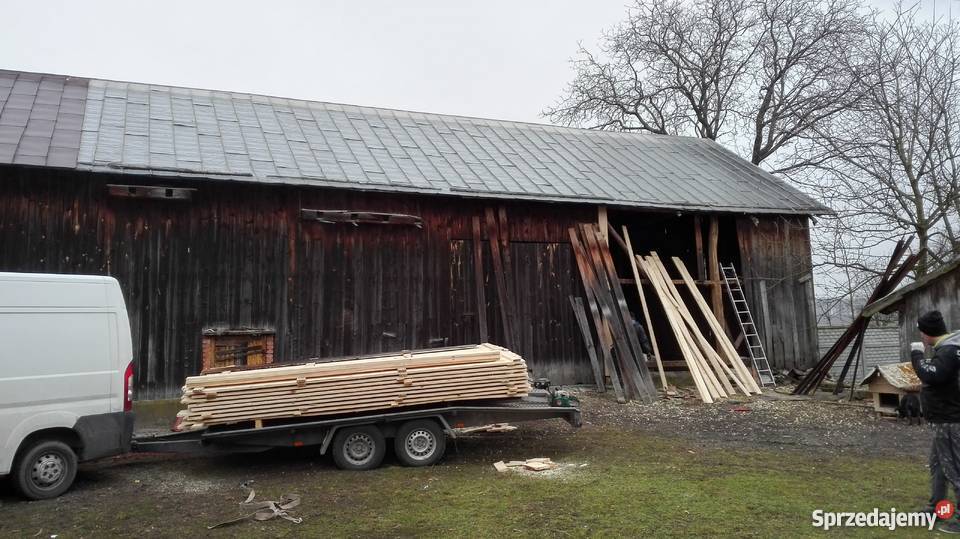 Rozbiórka Stodoły wymienię na deski blachę Kielce