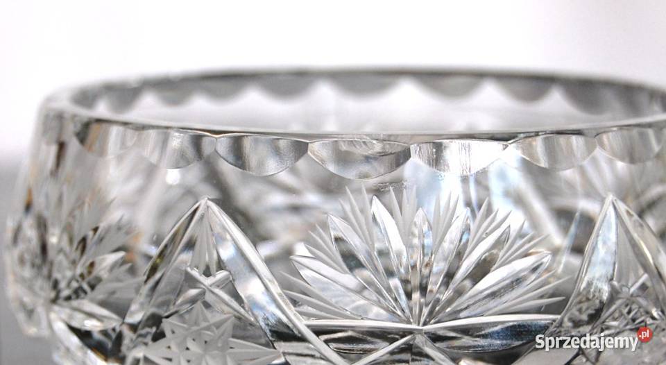 Kryształowa miska miseczka salaterka kryształ Lublin