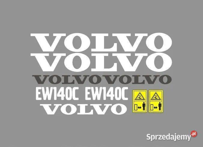 Naklejki oklejenie VOLVO EW 140 C Zamiennik Karoseria Janików