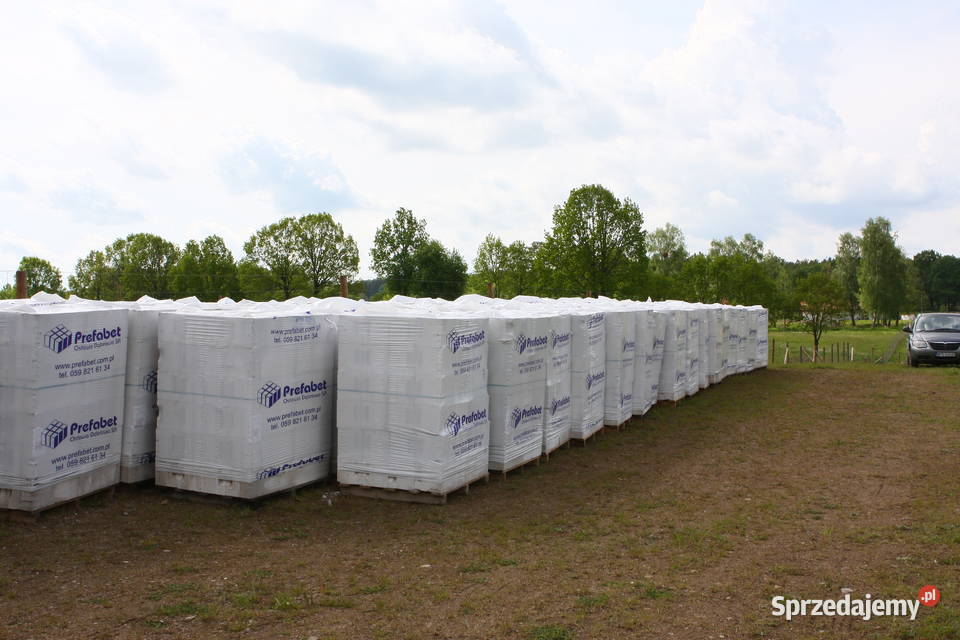 Gazobeton Pustak komórkowy 24x24x59 typ 600 Nowe Koprzywno