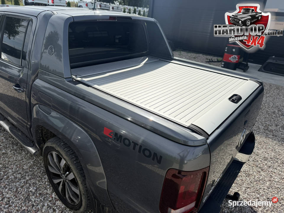 Roleta Amarok zwijana zabudowa paki Mountain Top warmińsko-mazurskie Pasłęk