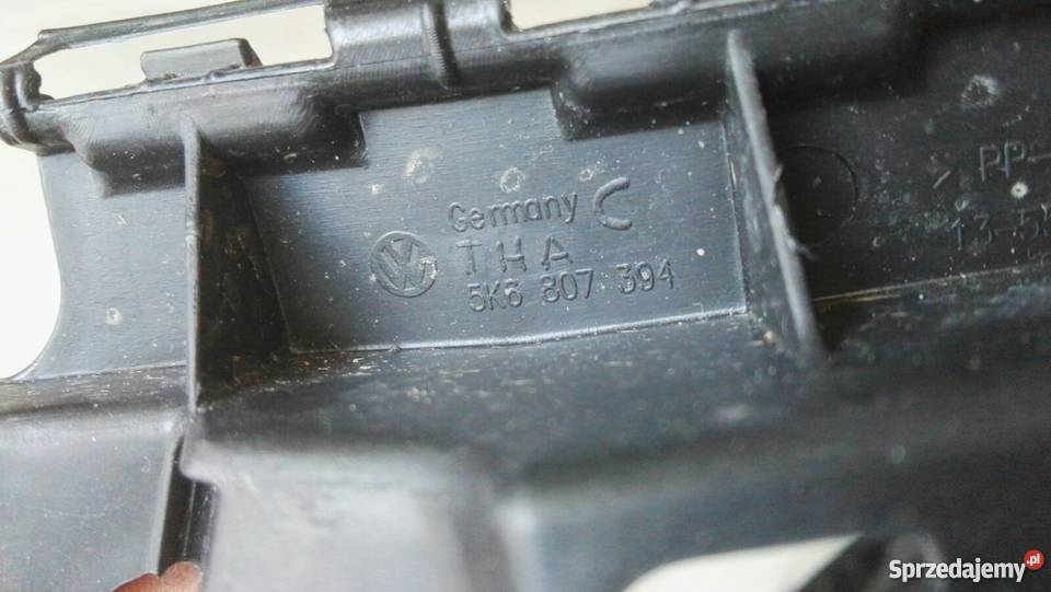 VW GOLF VI ŚLIZG ZDERZAKA TYŁ L P Karoseria sprzedam