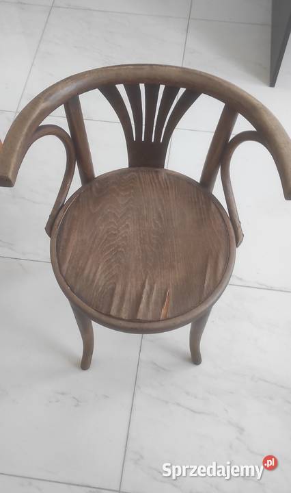 Krzesło fotel vintage Thonet do renowacji Rudziniec