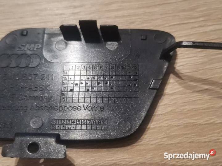AUDI A4 B9 LIFT ZAŚLEPKA HAKA PRZÓD 8W0807241 osobowe Międzychód