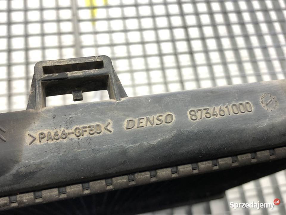 CHŁODNICA WODY CITROEN CELYSEE 16 92 873461000