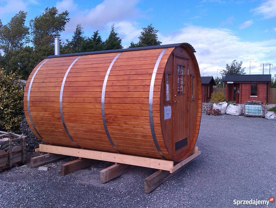 Sauna Ogrodowa z przedsionkiem PROMOCJA Łomianki