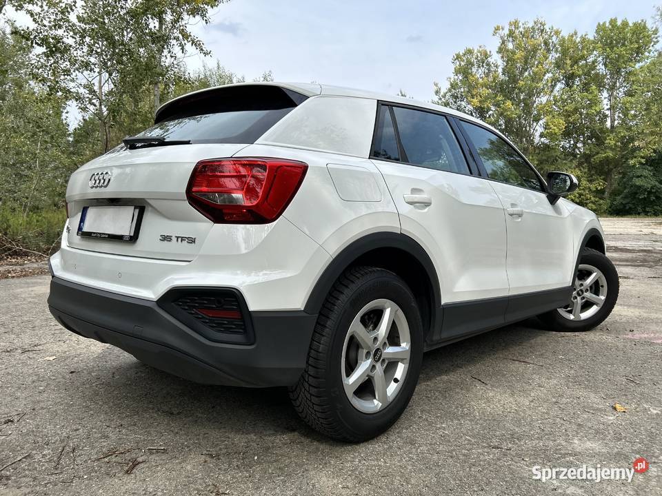 AUDI Q2 15 TSi 150 STRONIC SALON POLSKA 1Właś biały Warszawa