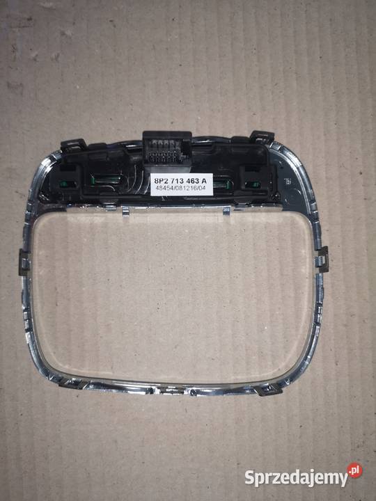 RAMKA OSŁONA CHROM AUDI A3 8P LIFT 8P2713463A Wyposażenie wnętrza Przystajń