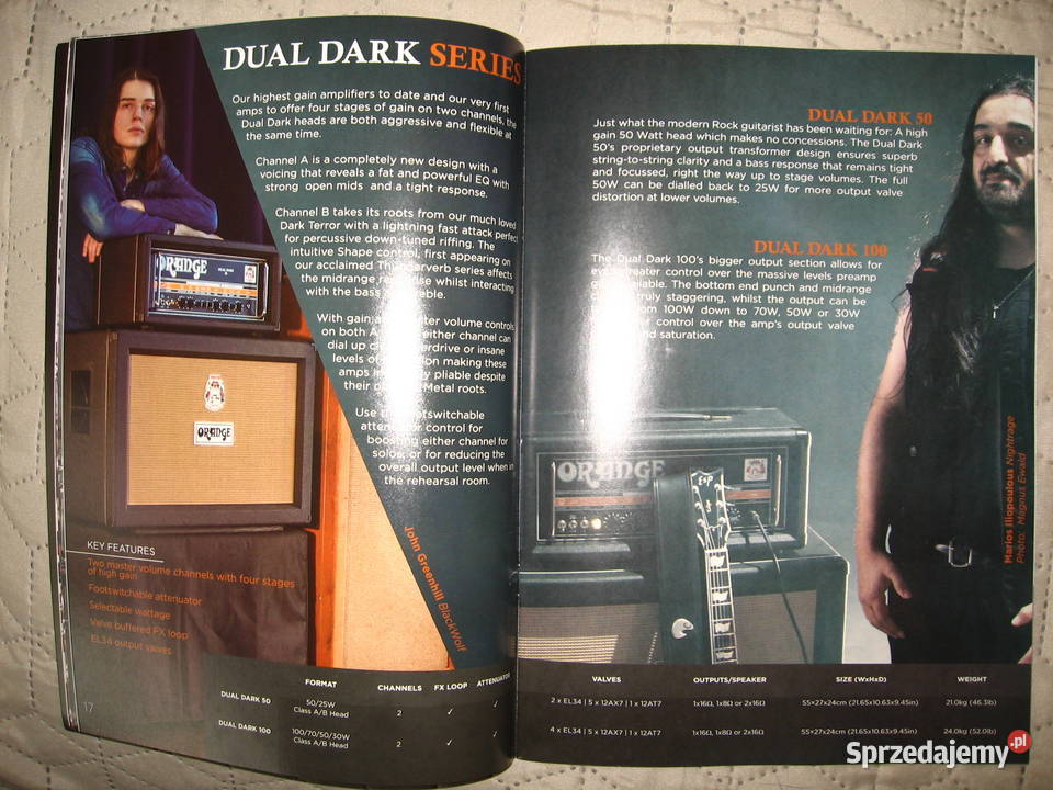 Orange Amps Guitar Amplifiers 2015 catalog
