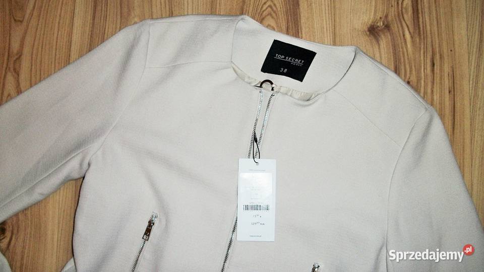 Płaszcz przejściowy w kolorze beżowym marki Top