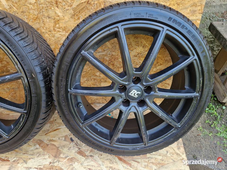 VW FELGI ALUMINIOWE ET39 571mm 5x100 7Jx18 OPONY