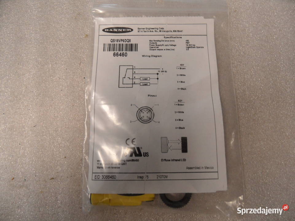 Banner QS18VP6DQ8 Olsztyn