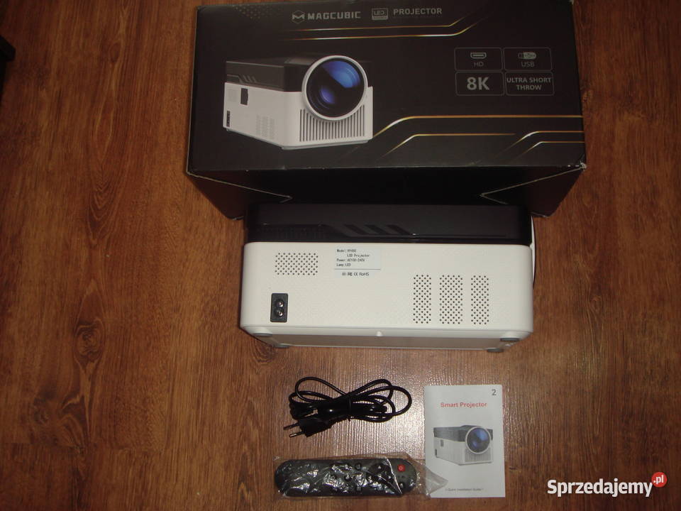 PROJEKTOR Rzutnik Android WIFI 4K FUUL HD LED Częstochowa