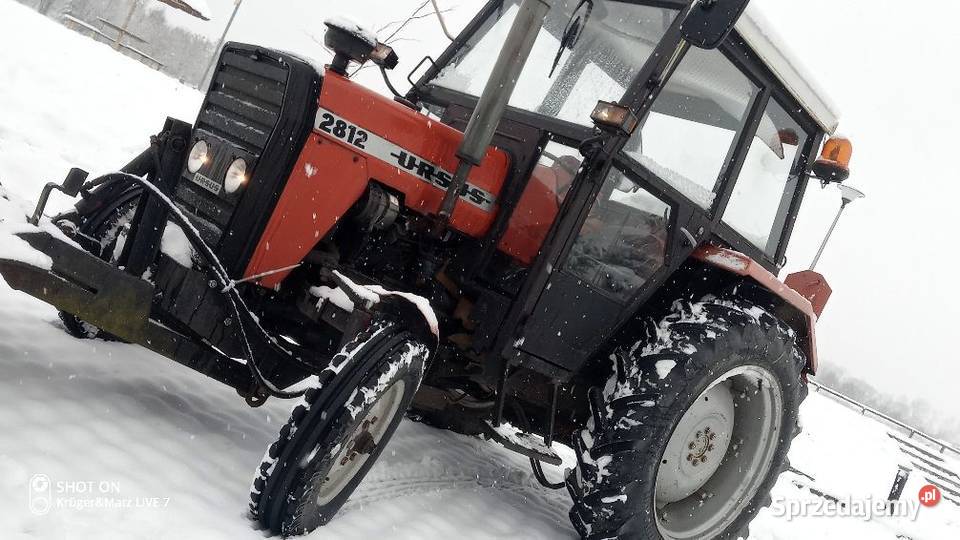 Ciągnik URSUS 2812 pług do śniegu Ursus łódzkie Opoczno sprzedam
