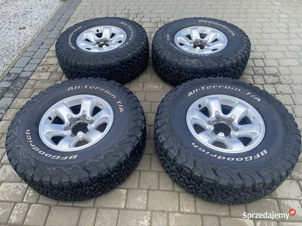 Felgi opony BFGoodrich AllTerrain KO2 28575 R16 pomorskie Czaple sprzedam