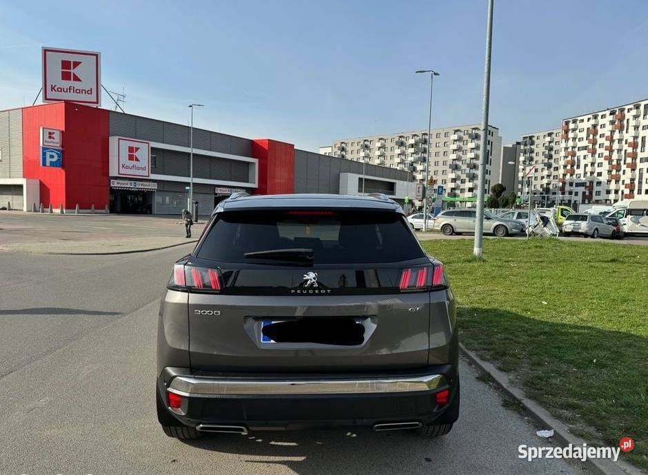 Peugeot 3008 15 GT Line blue hdi dolnośląskie Brzezia Łąka
