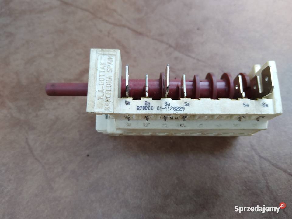 Przełącznik łącznik funkcji piekarnika Amica Części i Akcesoria Katowice