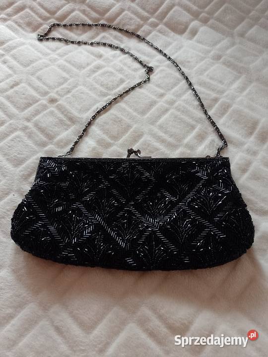 Handmade Bogato zdobiona torebka wieczorowa z małopolskie Kraków