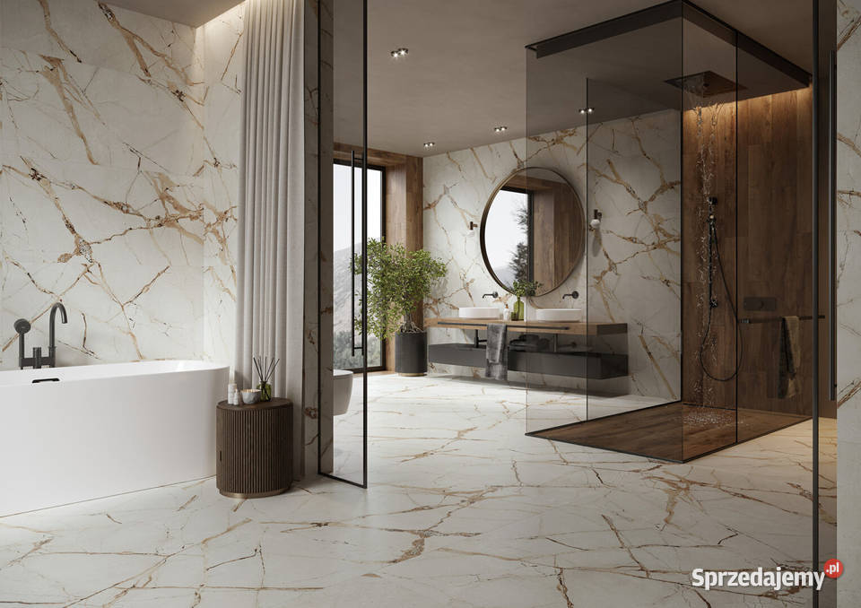 Płytki łazienkowe szare gat1 120x60 Ovation mazowieckie