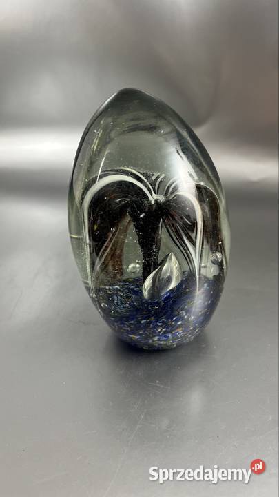 Szklany przycisk do papieru Zielona Góra