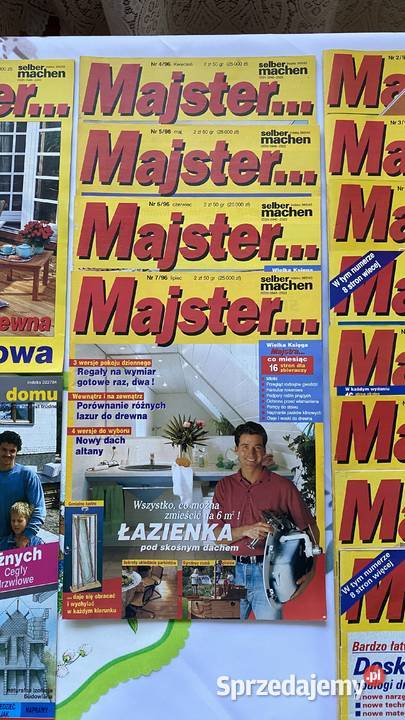 Majster zbior miesiecznikow z lat 19931999 Lublin sprzedam