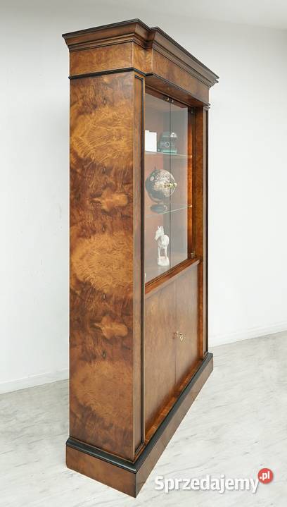 Zabytkowa podświetlana witryna art deco Jerka