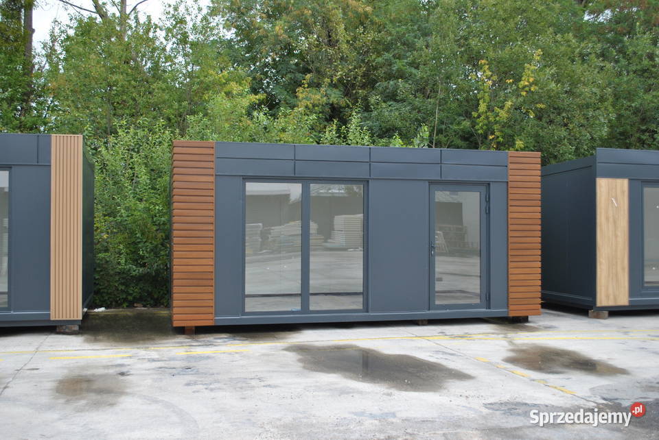 KONTENER BIUROWY 3x6 m PAWILON HANDLOWY Pozostałe Warszawa