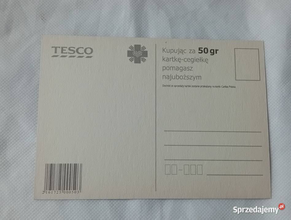 Pocztówka Podziel się kromką chleba TESCO Koźminek