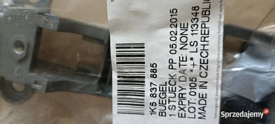 Nowa podstawa klamki VW 1K5837885 pomorskie Luzino
