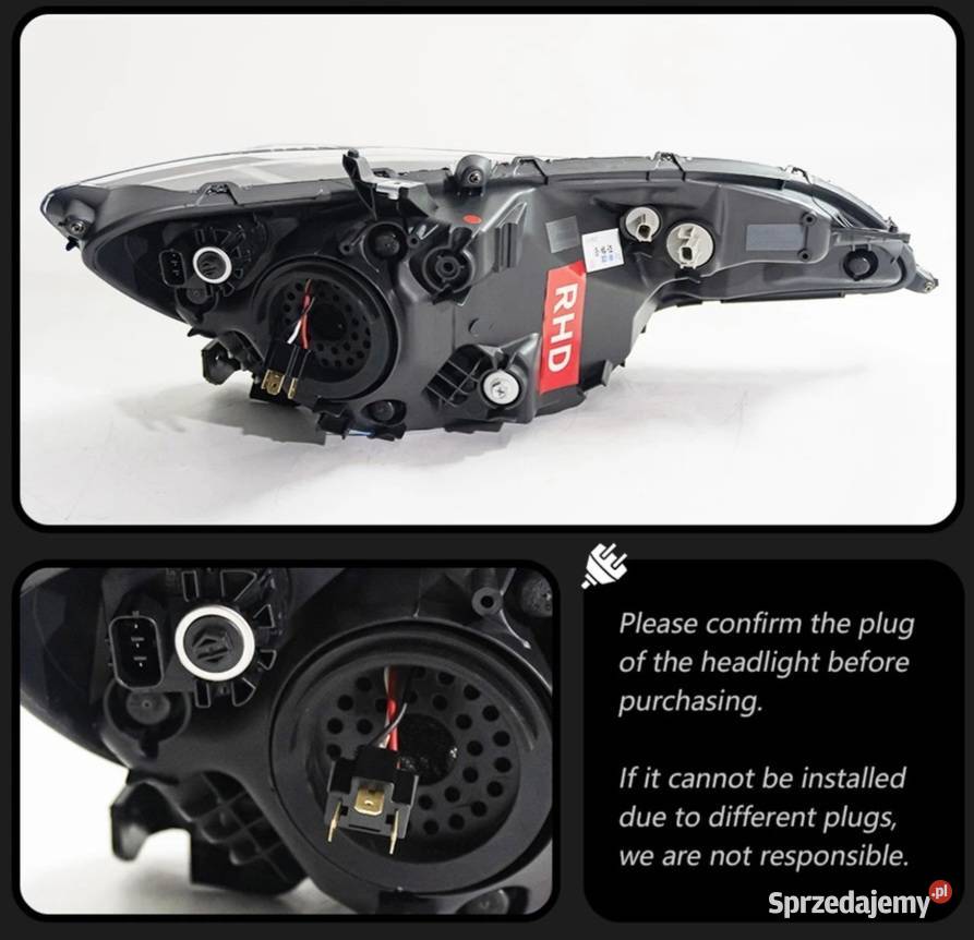 NOWE lampy przednie lampa przód Honda Jazz III Bełchatów