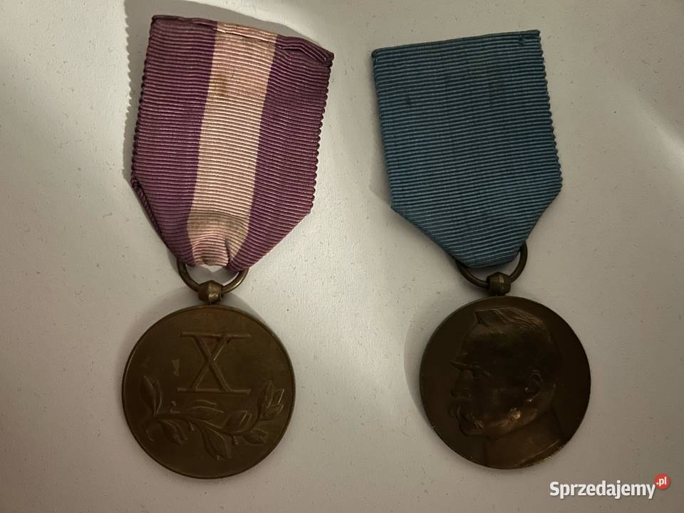 Dwa medale polskie 2RP