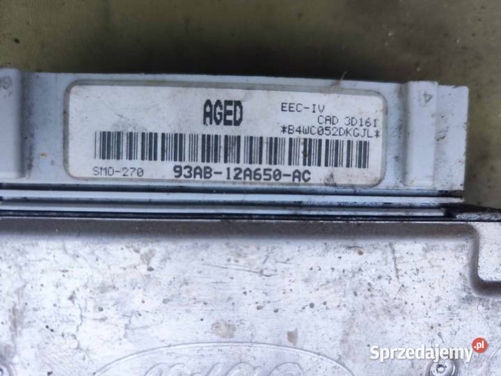 Ford Escort MKVI MK6 16 16v Sterownik Komputer dolnośląskie Bolków