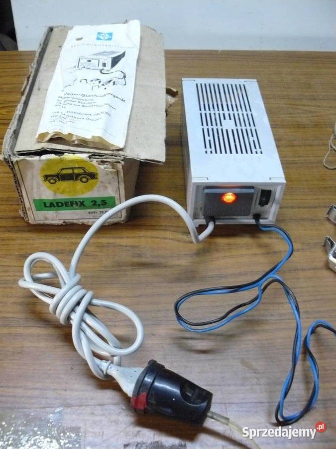 Prostownik firmy LADEFIX 25 ampMade in DDR lubuskie Nowa Sól